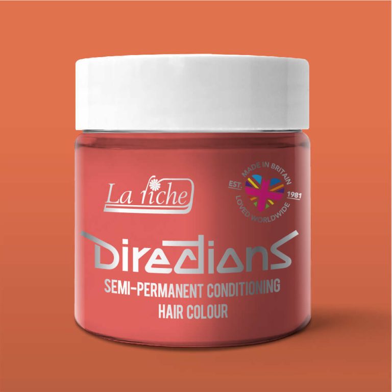 Peach Directions hair Color