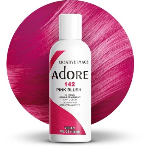Adore Semi Permanent Hair Color 142 - Pink Blush 118ml