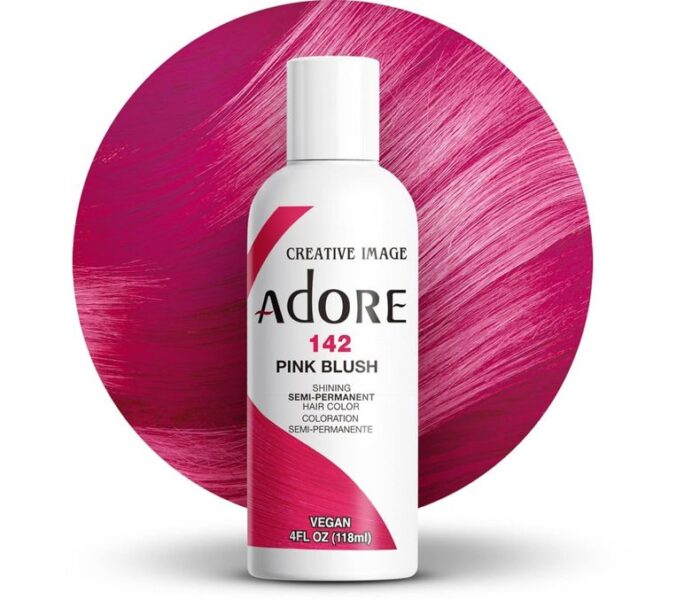 Adore Semi Permanent Hair Color 142 - Pink Blush 118ml