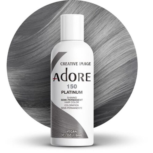 Adore Semi Permanent Hair Color 150 - Platinum 118 ml