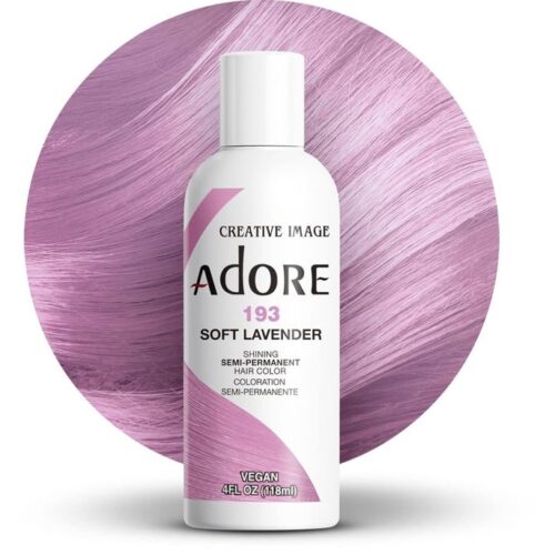 Adore Semi Permanent Hair Color 193 - Soft Lavender 118ml