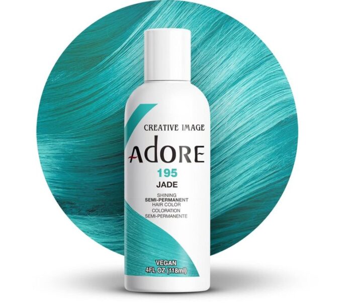 Adore Semi Permanent Hair Color 195 -Jade 118 ml