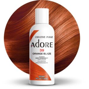 Adore Semi Permanent Hair Color 39- Ornage Blaze 118ml
