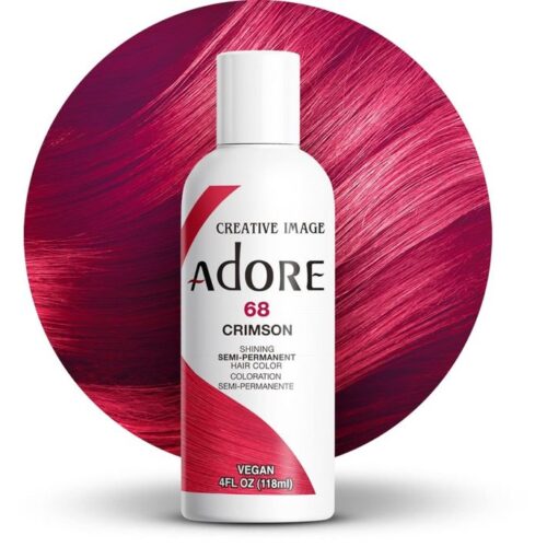 Adore Semi Permanent Hair Color 68 - Crimson 118 ml