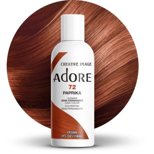Adore Semi Permanent Hair Color 72 - Paprika 118 ml
