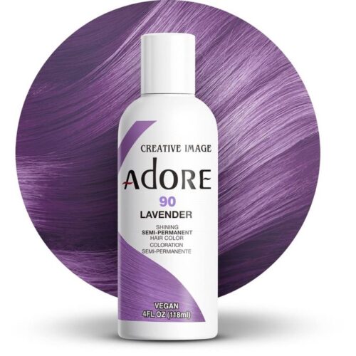 Adore Semi Permanent Hair Color 90 - Lavender 118 ml
