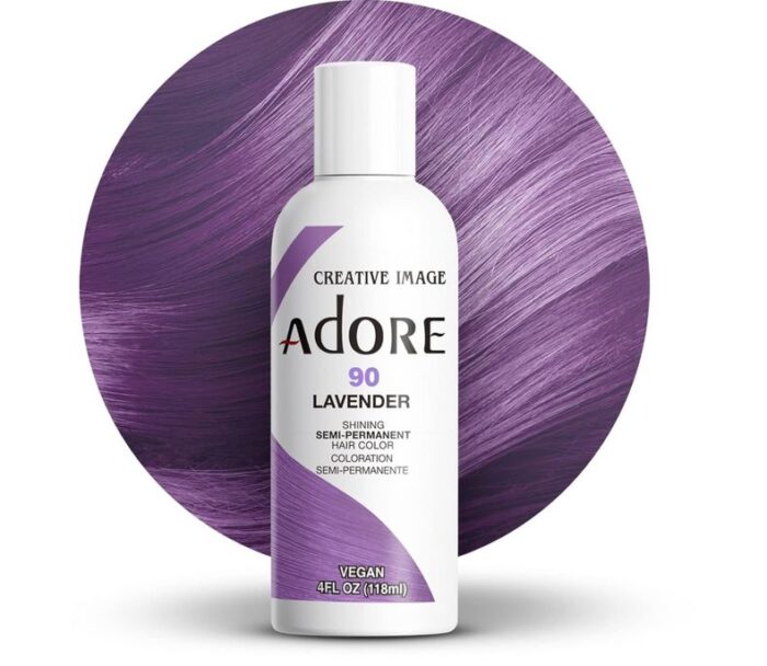 Adore Semi Permanent Hair Color 90 - Lavender 118 ml
