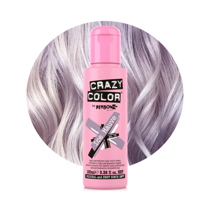 Ice Mauve Semi-Permanent Metallic Violet Hair Dye