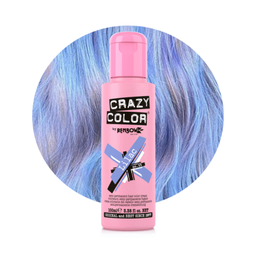 Lilac Semi-Permanent Pastel Lilac Hair Dye