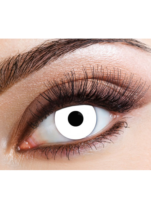 Halloween White Out Zombie Daily Eye Lenses
